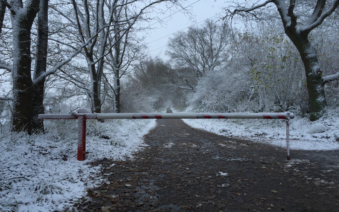 Schranke im Hagenweg verhindert seit kurzem unerlaubte Zufahrt in Naturschutzgebiete