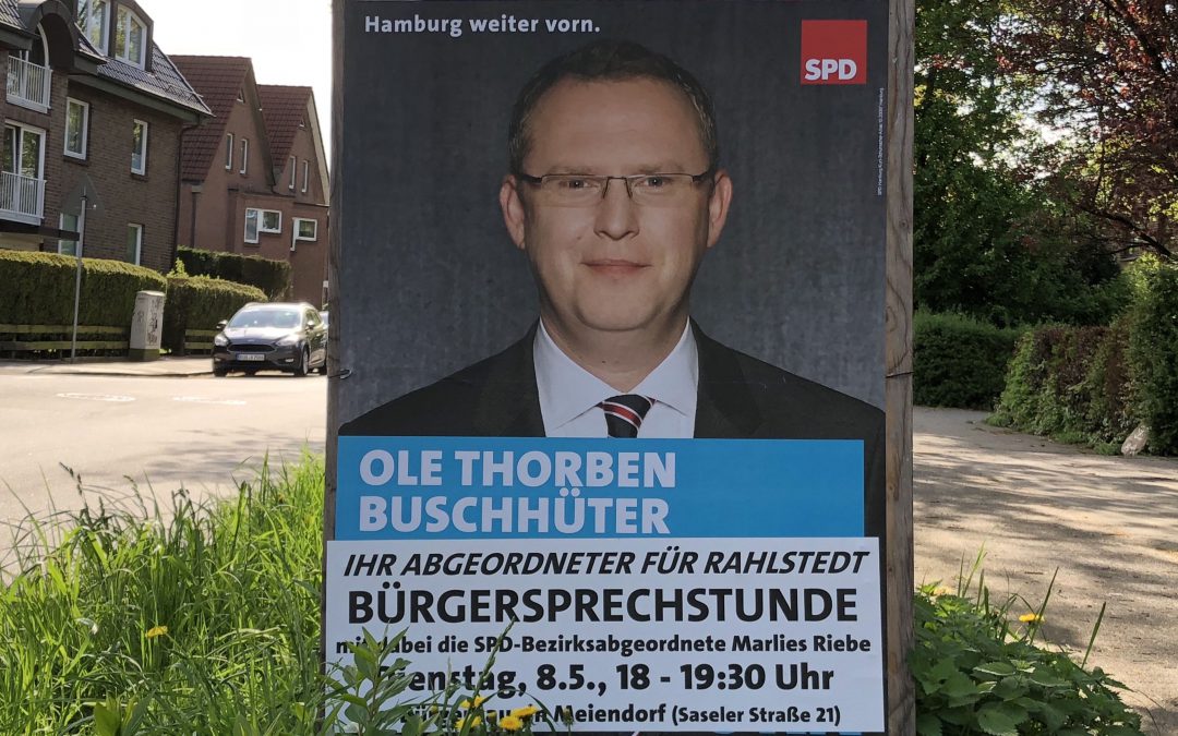 Buschhüter lädt ein zur Bürgersprechstunde in Meiendorf