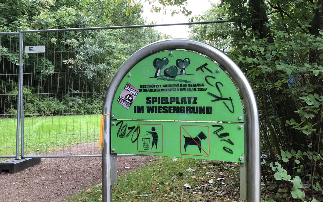 Spielplatz Im Wiesengrund in Oldenfelde / Hamburg-Rahlstedt