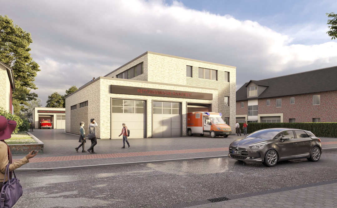Rahlstedt erhält ein neues Feuerwehrhaus und eine neue Rettungswache