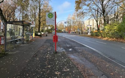 Saseler Straße: Neue Radwege, neue und zusätzliche Bushaltestellen