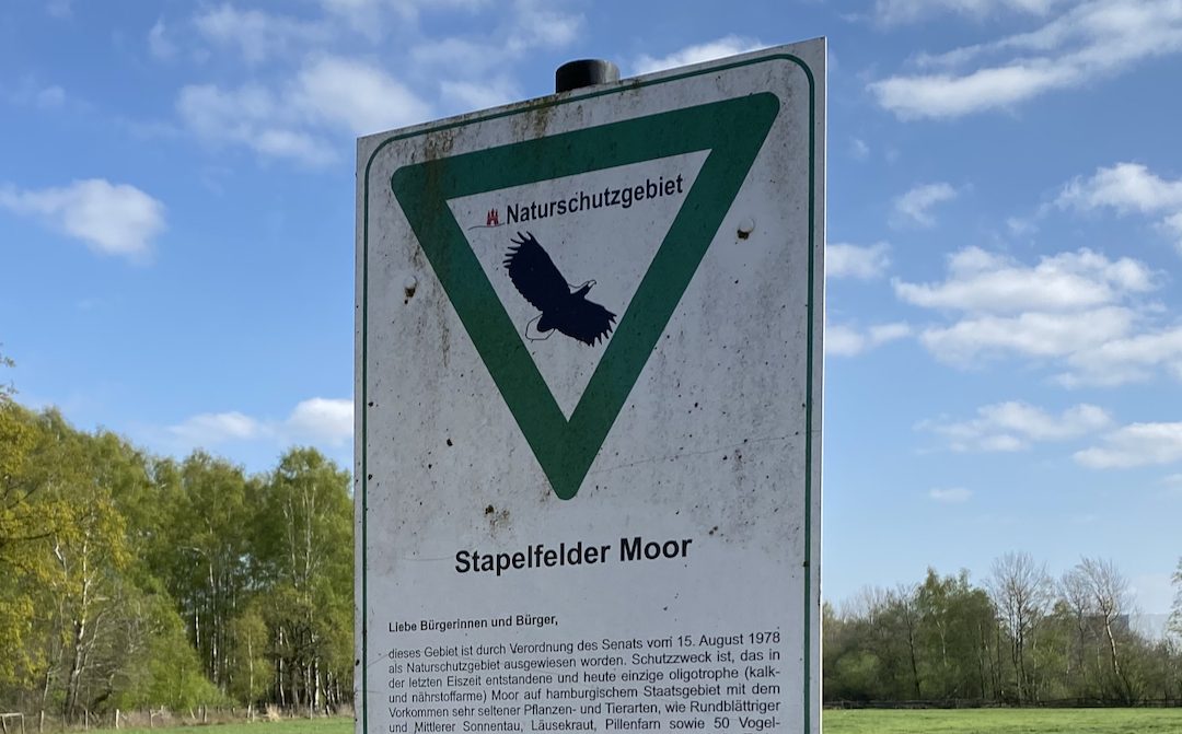 Landschaftsaufbau Große Heide: Neuer Weg am Stapelfelder Moor