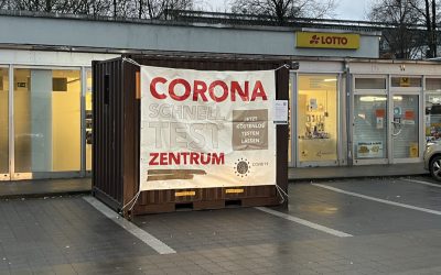 Neu: Corona-Testzentrum in Rahlstedt-Ost