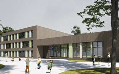 Neubau der Schule Kamminer Straße: Bauarbeiten haben begonnen