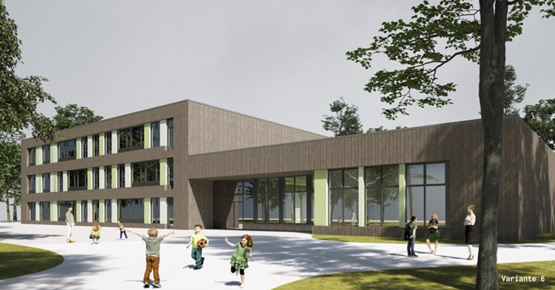 Neubau der Schule Kamminer Straße: Bauarbeiten haben begonnen