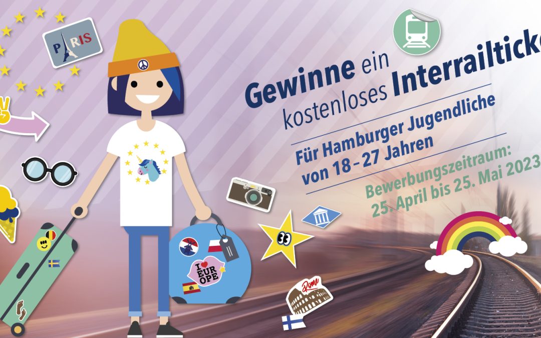Stadt verlost 250 Interrail-Tickets für junge Hamburgerinnen und Hamburger