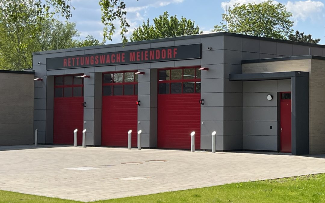 Neue Rettungswache Meiendorf seit 1. Mai in Betrieb